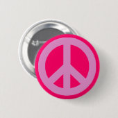 Vredesgebaar Ronde Button 5,7 Cm (Voorkant /achterkant)