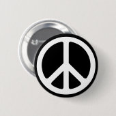 Vredesgebaar Ronde Button 5,7 Cm (Voorkant /achterkant)