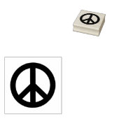 Vredesgebaar Rubberstempel