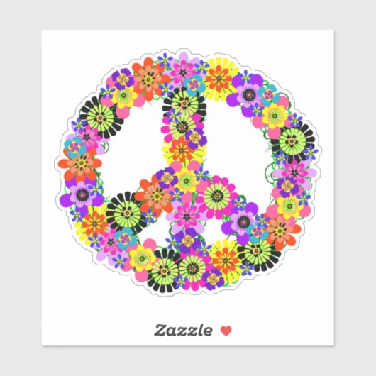 Vredesgebaar Sticker (Vel)