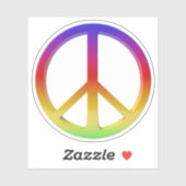 Vredesgebaar Sticker (Vel)