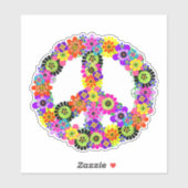 Vredesgebaar Sticker (Vel)