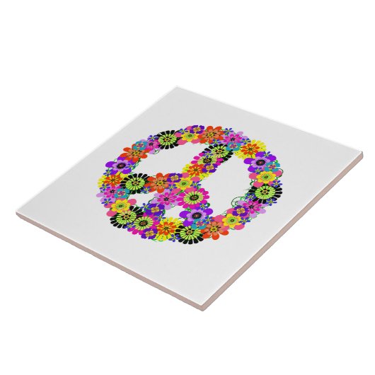 Vredesgebaar Tegeltje (Zijkant)