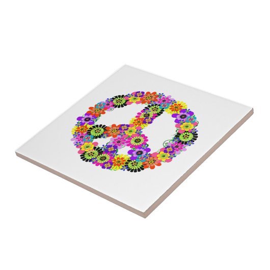 Vredesgebaar Tegeltje (Zijkant)