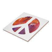 Vredesgebaar Tegeltje (Zijkant)