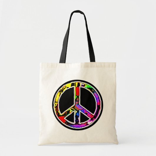 Vredesgebaar Tote Bag (Voorkant)