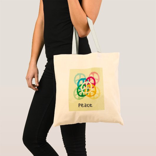 Vredesgebaar Tote Bag