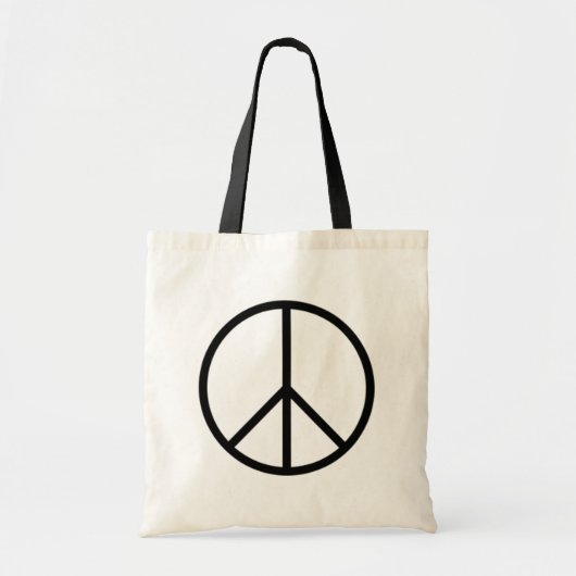 Vredesgebaar Tote Bag (Voorkant)