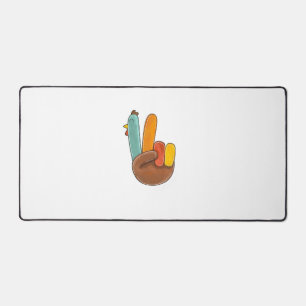 Vredesgebaar voor de Thanksgiving Turkije bedankt Bureaumat