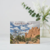 Vredesgebarentaal in Arches Briefkaart (Staand voorkant)