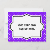 Vredesgebarentaal in Paars Kaart (Achterkant)