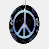 Vredesgebarentaal Keramisch Ornament (Rechts)