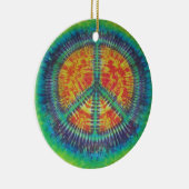 Vredesgebarentaal kleurstof PhatDyes Keramisch Ornament (Rechts)