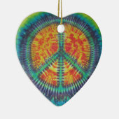 Vredesgebarentaal kleurstof PhatDyes Keramisch Ornament (Rechts)