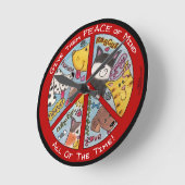 Vredesgebarentaal voor dieren ronde klok (Hoek)