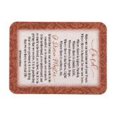 Vredesgebed - St Francis of Assisi Magneet (Horizontaal)