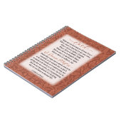 Vredesgebed - St Francis of Assisi Notitieboek (Linkerzijde)