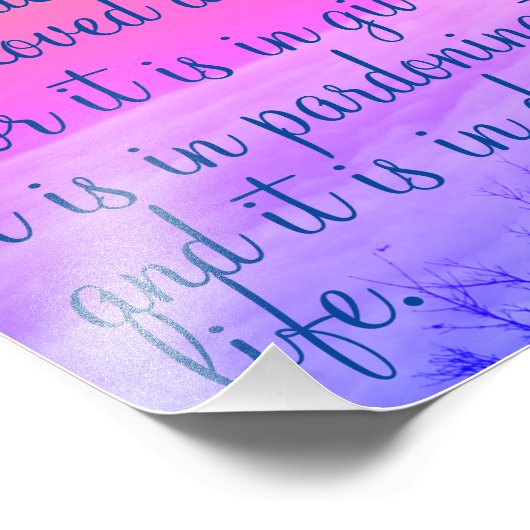 Vredesgebed van St. Francis Foto Afdruk (Hoek)