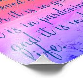 Vredesgebed van St. Francis Foto Afdruk (Hoek)