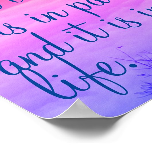 Vredesgebed van St. Francis Poster (Hoek)