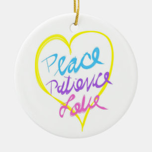 Vredesgeduld Keramisch Ornament