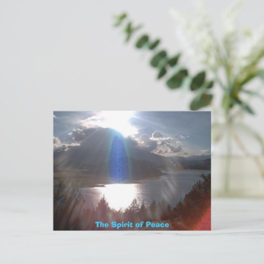 Vredesgeest Briefkaart (Staand voorkant)