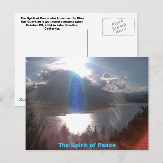 Vredesgeest Briefkaart (Voorkant / Achterkant)