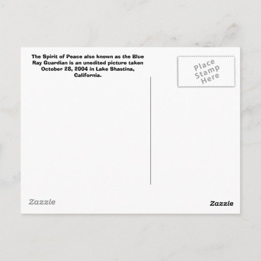 Vredesgeest Briefkaart (Achterkant)