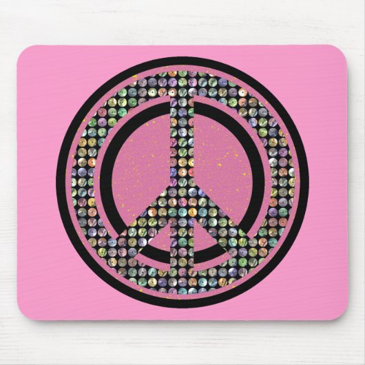 VREDESGEQUINEERDE PINK MUISMAT (Voorkant)