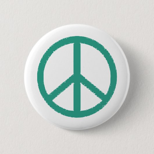 vredesgroen ronde button 5,7 cm (Voorkant)