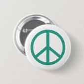 vredesgroen ronde button 5,7 cm (Voorkant /achterkant)