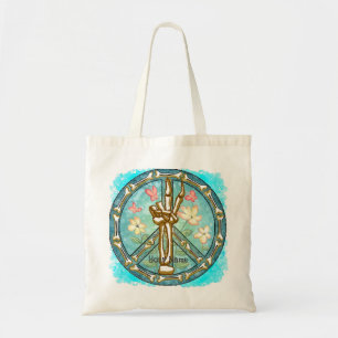 Vredeshand Skelet tote bag  