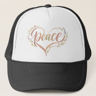 Vredeshart Handlettering Boho Trucker Pet