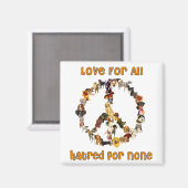 Vredeshonden Magneet (Voorkant / Achterkant)