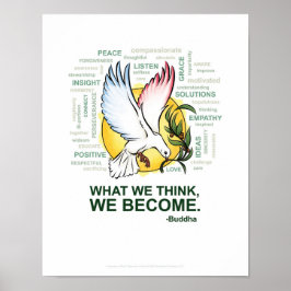 Vredesinspiratie - 11 x 14 inch, Poster (Matte)