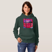 Vredesinstrument - Abstracte digitale kunst. Hoodie (Voorkant volledig)