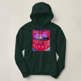 Vredesinstrument - Abstracte digitale kunst. Hoodie