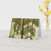 Vredeskaart Kaart (Gele Bloem)