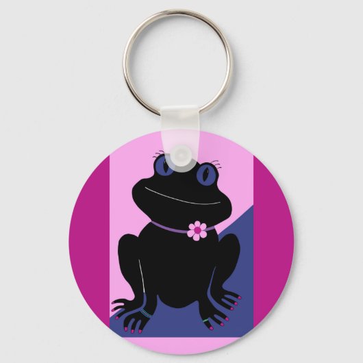 Vredeskikker knop sleutelhanger (Voorkant)