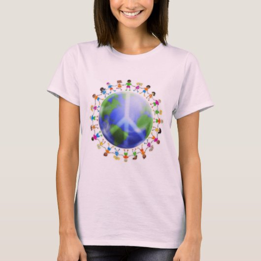 Vredeskinderen T-shirt (Voorkant)