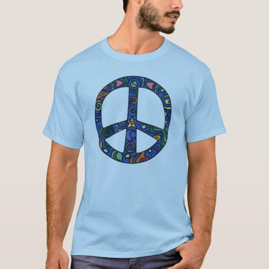 Vredeskleuren T-shirt (Voorkant)
