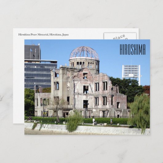 vredeskoepel briefkaart (Voorkant / Achterkant)