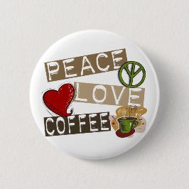 VREDESKOFFIE 2 RONDE BUTTON 5,7 CM