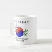 Vredeskorps Korea Mok - Afbeelding aan twee zijden (Voorkant links)