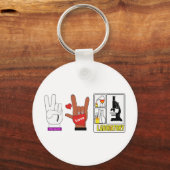 VREDESLABORATOORY SLEUTELHANGER (Voorkant)