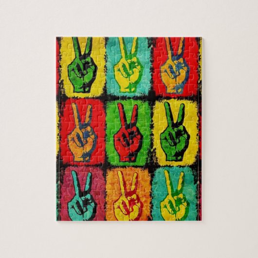 Vredeslegpuzzel Legpuzzel (Verticaal)
