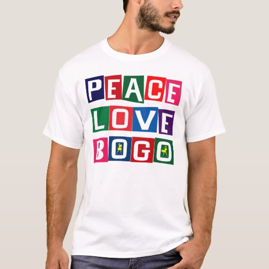 VREDESLICHT T-SHIRT (Voorkant)