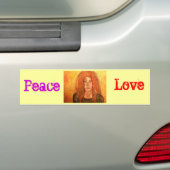Vredesliefde                            ... bumpersticker (Op auto)