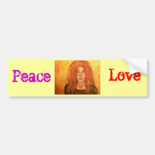 Vredesliefde ... bumpersticker