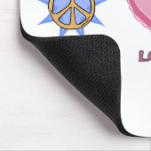 Vredesliefde en chocolade muismat (Hoek)